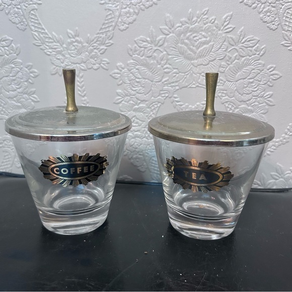 Vintage Other - MCM barware coffee tea serve-ware good condition pair